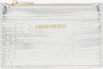 Carlo Colucci Wallet in Silver: front