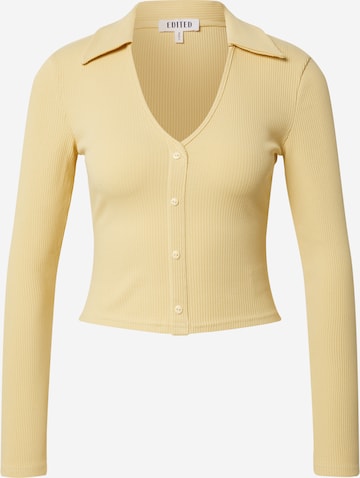 EDITED Shirt 'Julieta' in Yellow: front
