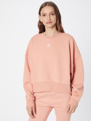 Felpa di ADIDAS ORIGINALS in rosa: frontale