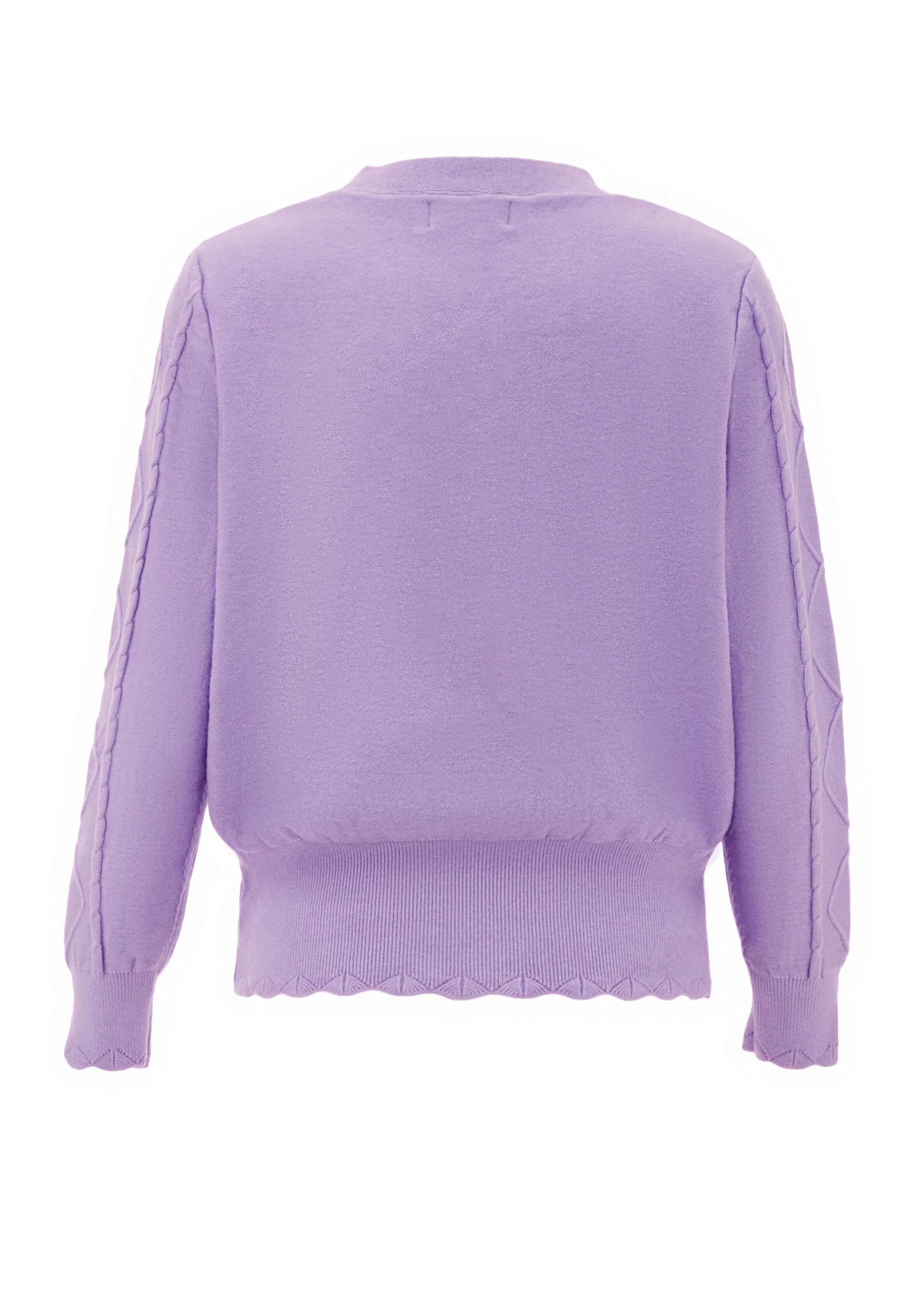 carato Вязаная кофта в Лиловый