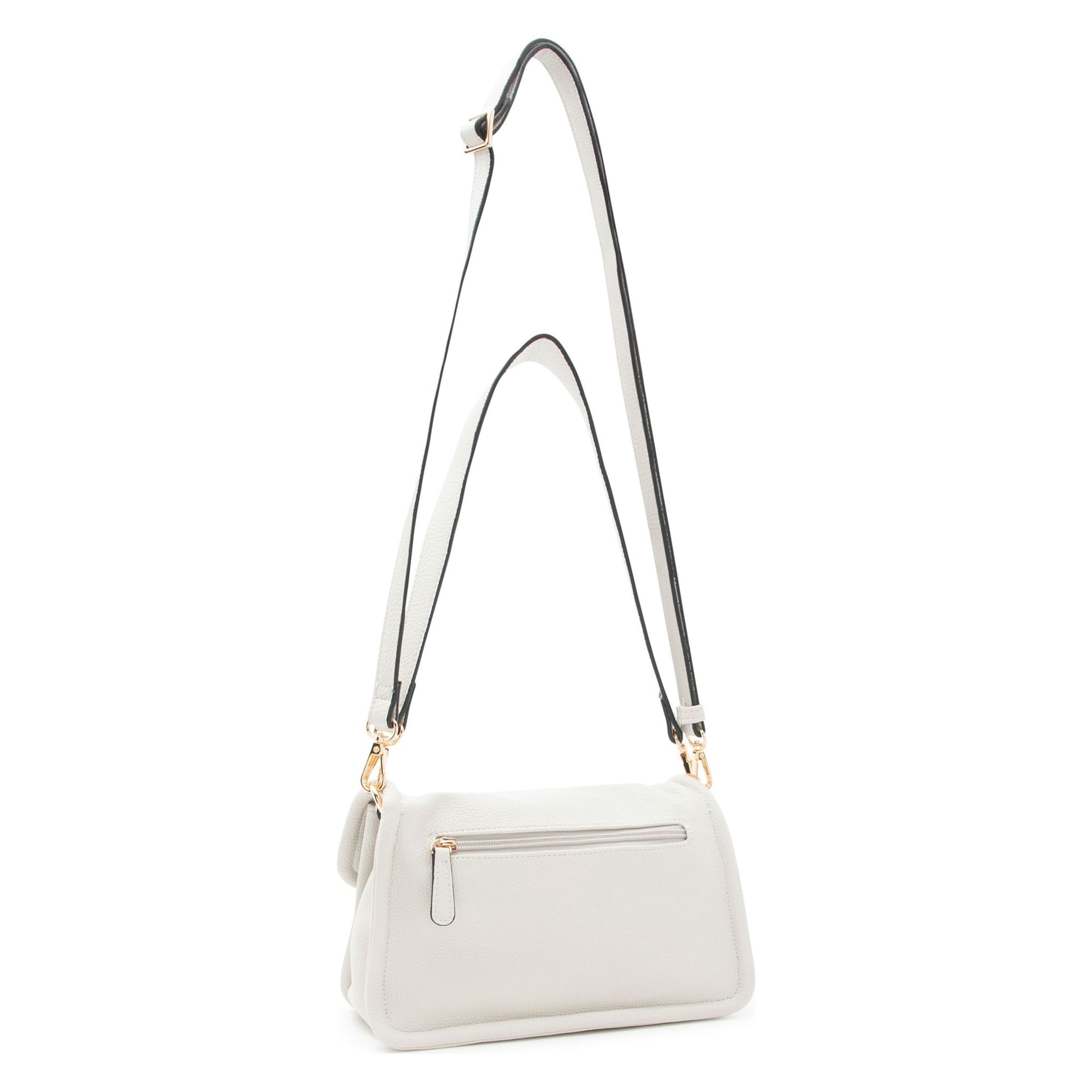 Borsa a spalla 'Rhonda' di L.CREDI in grigio