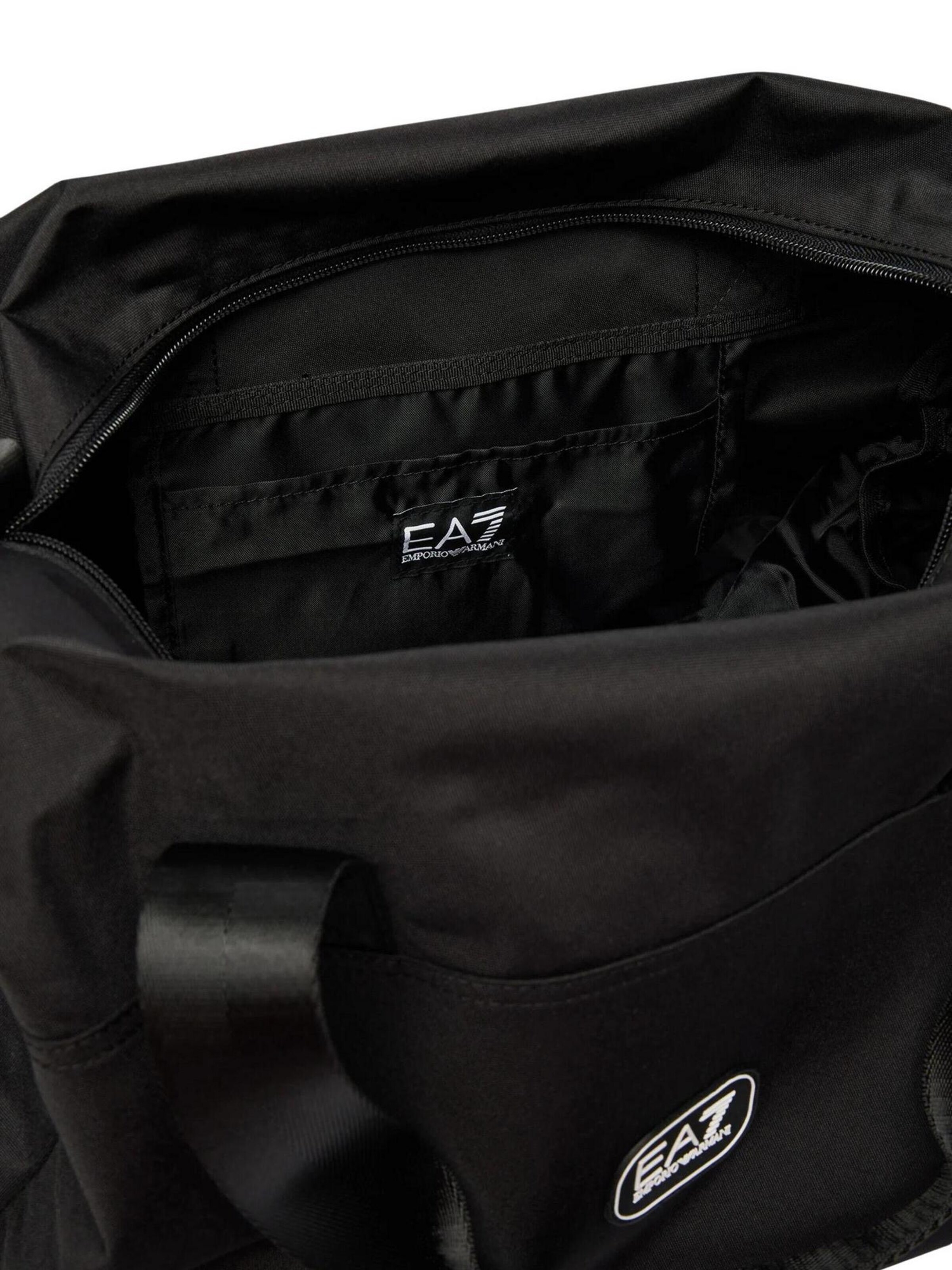 Borsa a tracolla di EA7 Emporio Armani in nero