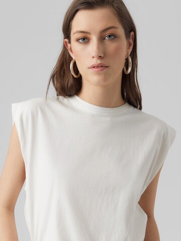 VERO MODA - Camisa 'Panna Glenn' em branco