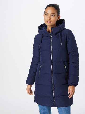 Manteau d’hiver 'Dolly' ONLY en bleu : devant