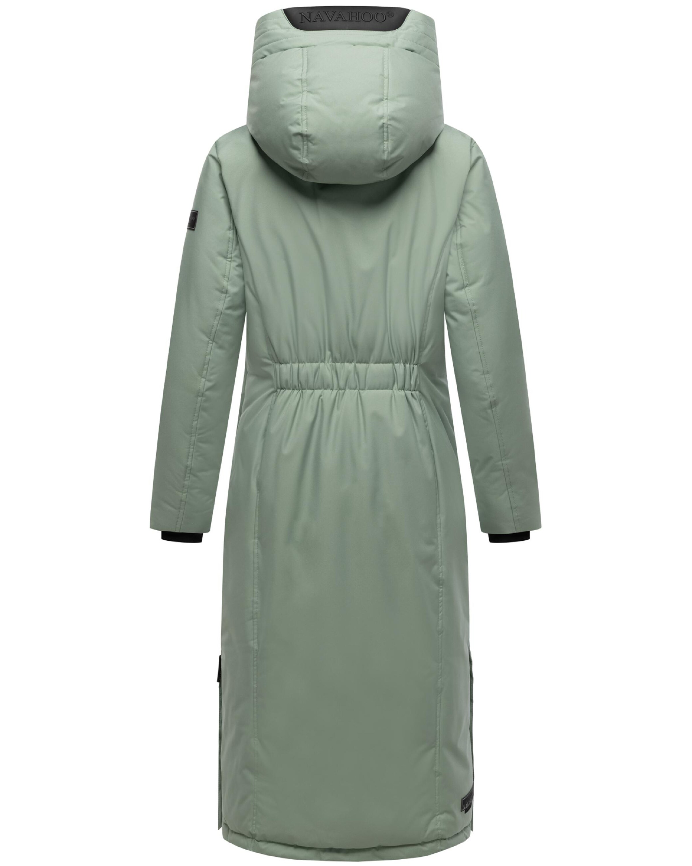 NAVAHOO Zimný kabát 'Wolkenfrost XIV' - Zelená