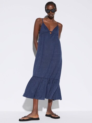 No Matter What Jurk in Blauw: voorkant