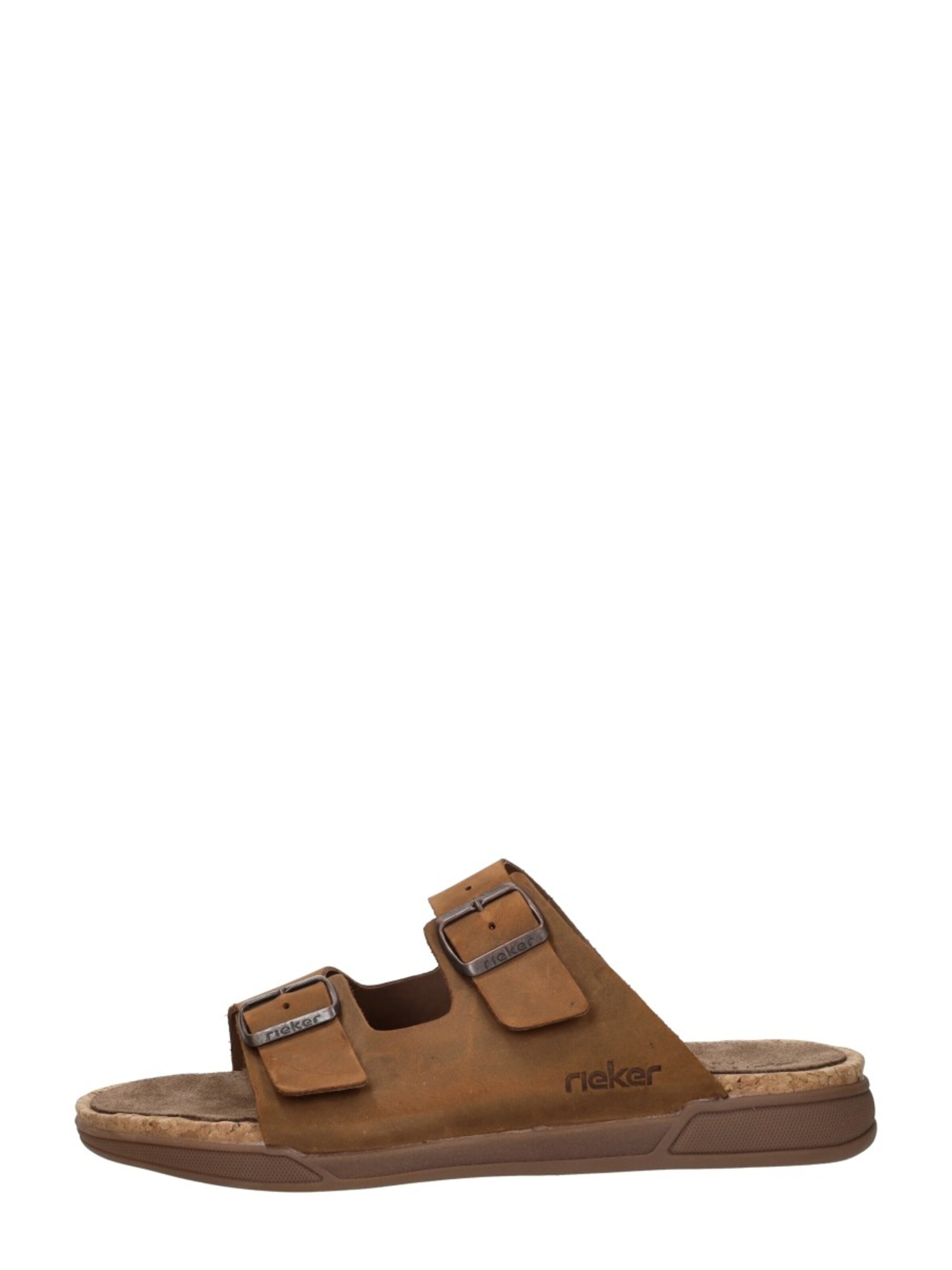 Rieker Slipper 'Open Teen' in Brown: front