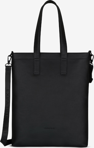 Expatrié Μεγάλη τσάντα σε μαύρο: μπροστά