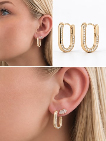 Orecchini 'Shiny Oval' di CHIVAL in oro