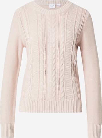 GAP Sweter 'CLASSIC' w kolorze różowy: przód