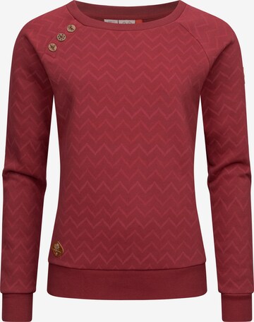 Ragwear Sweatshirt 'Daria' in Red: front