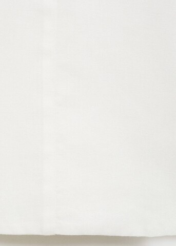 MANGO TEEN Vest 'Linenv' in White