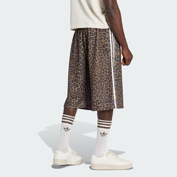 ADIDAS ORIGINALS Свободный крой Штаны в Коричневый: спереди