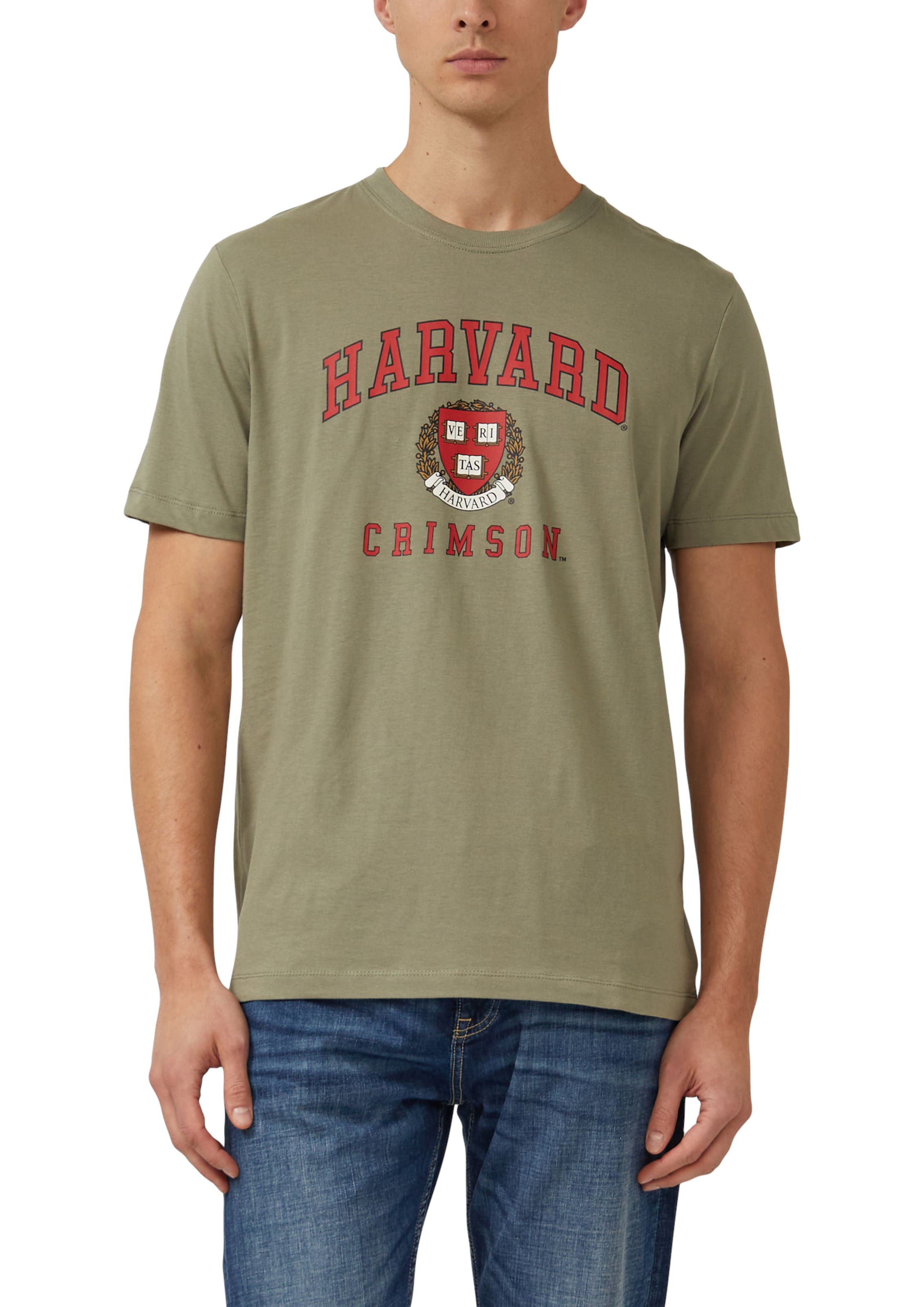 T-Shirt s.Oliver en vert : devant