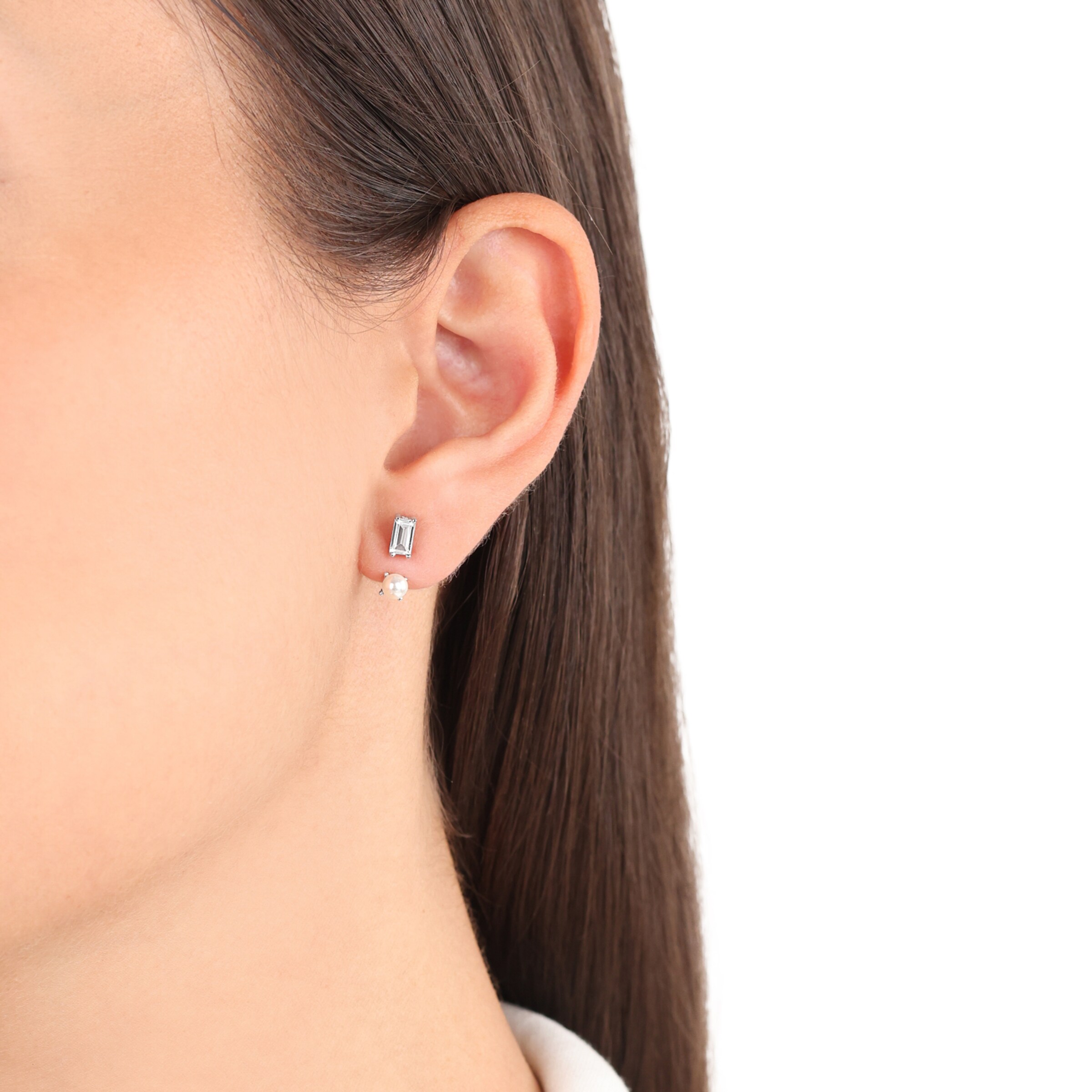 s.Oliver Earrings in Silver