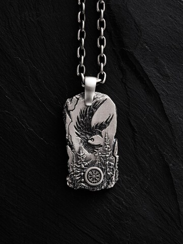 REYTEL Anhänger 'LORD OF THE SKY. VEGVISIR' in Silber