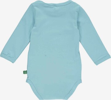 Barboteuse / body 'Langarm' Fred's World by GREEN COTTON en bleu