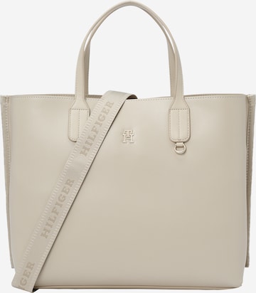 Shopper 'ICONIC' di TOMMY HILFIGER in beige: frontale