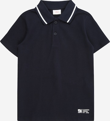 s.Oliver Poloshirt in Blau: predná strana