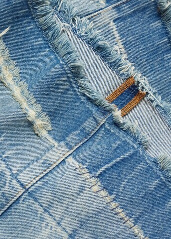 Wide Leg Jean 'DEVIN' MANGO en bleu