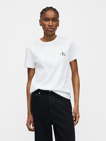 dzeltens Calvin Klein Jeans T-Krekls: no priekšpuses