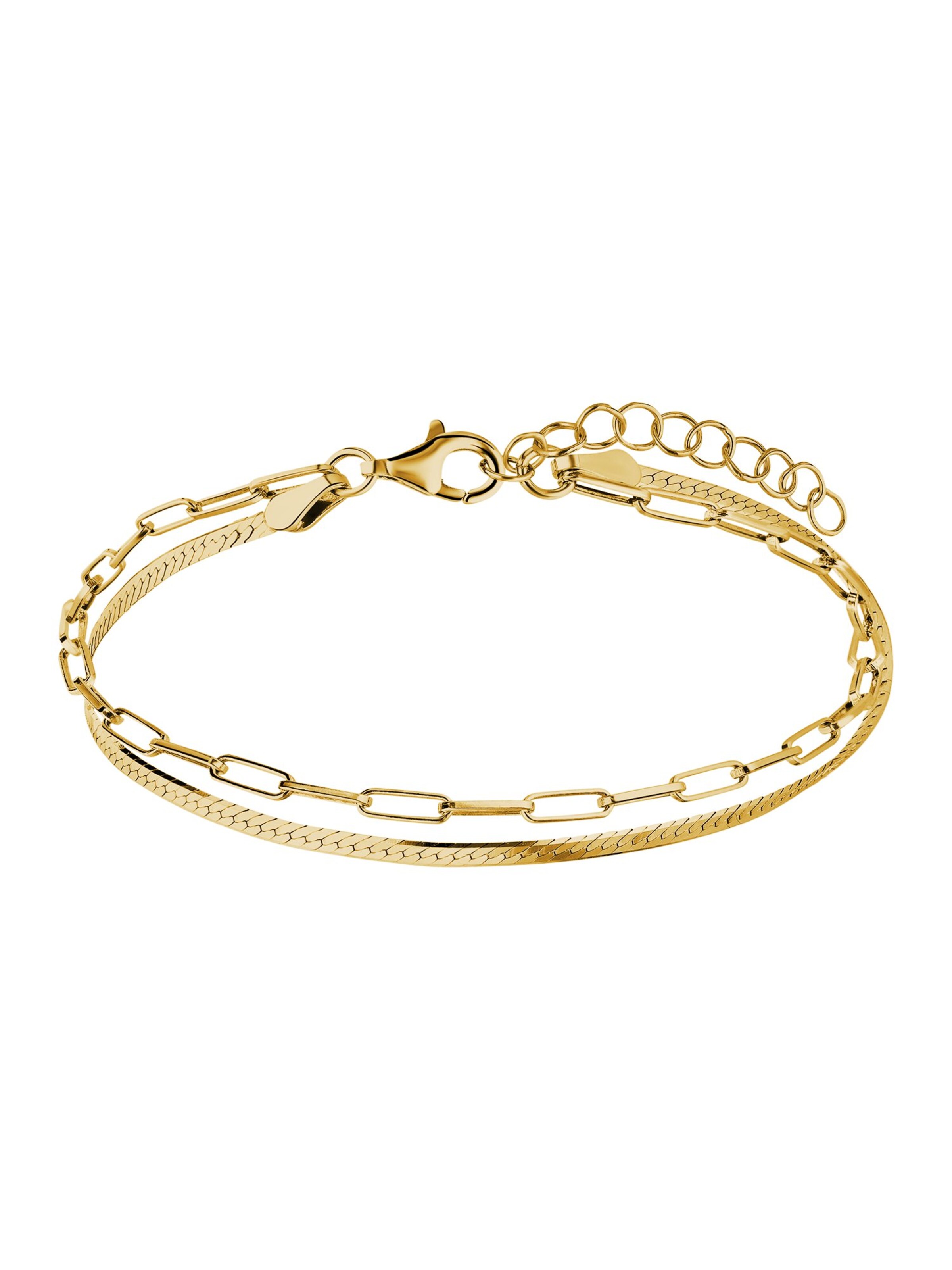 Lucardi Bracelet in Gold: front