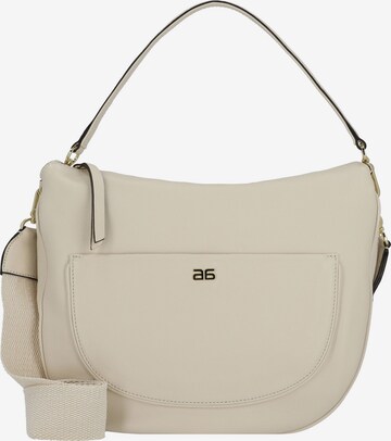 ABRO Shoulder Bag 'Dalia' in Beige: front