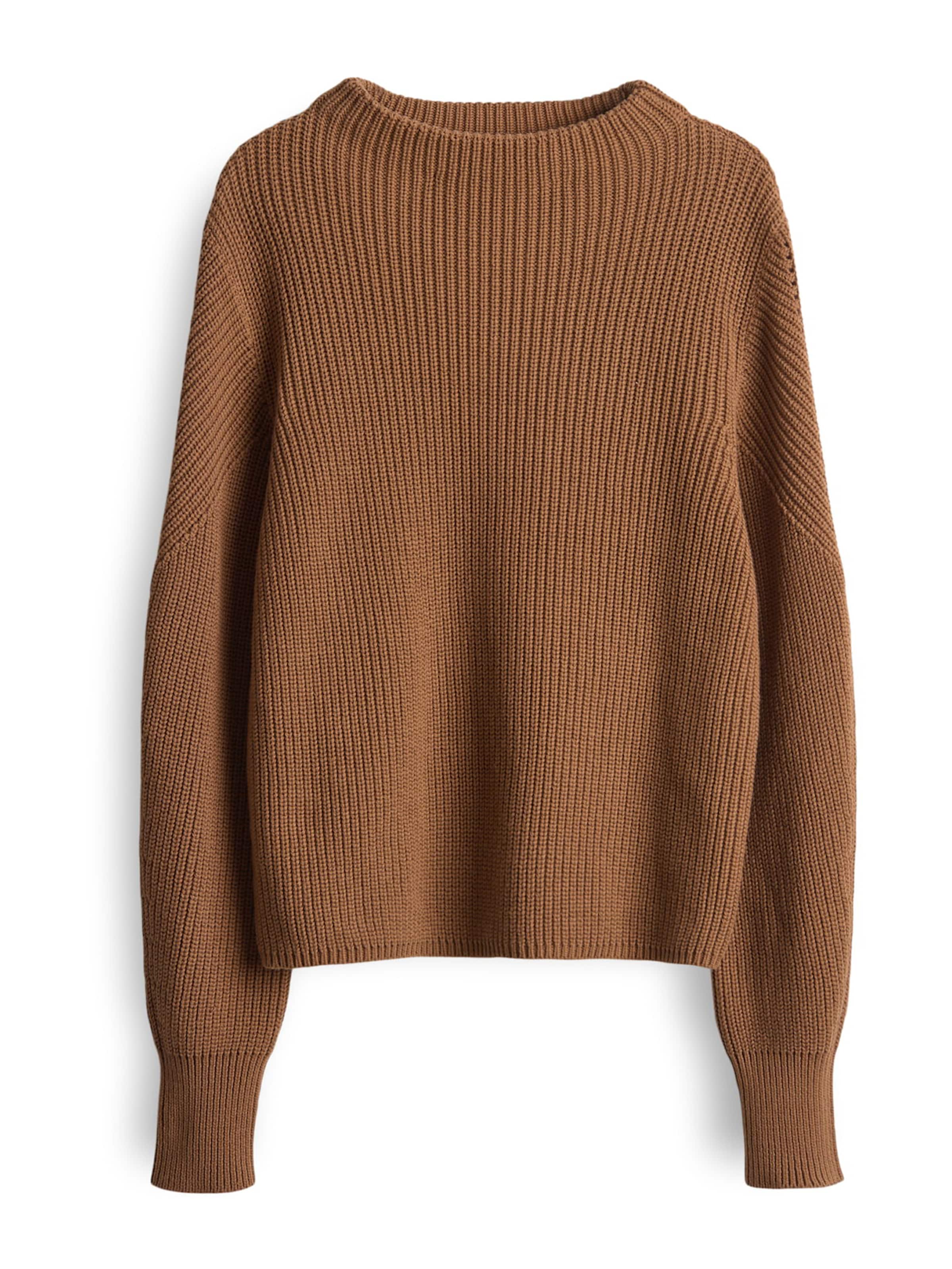OPUS Sweater 'Pontelle' in Brown: front
