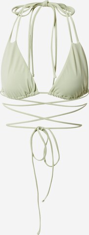 Top per bikini 'Ava' di LeGer by Lena Gercke in verde: frontale