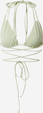 LeGer by Lena Gercke Triangle Bikini Top 'Ava' in Green: front