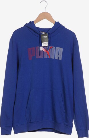 PUMA Kapuzenpullover XL in Blau: predná strana