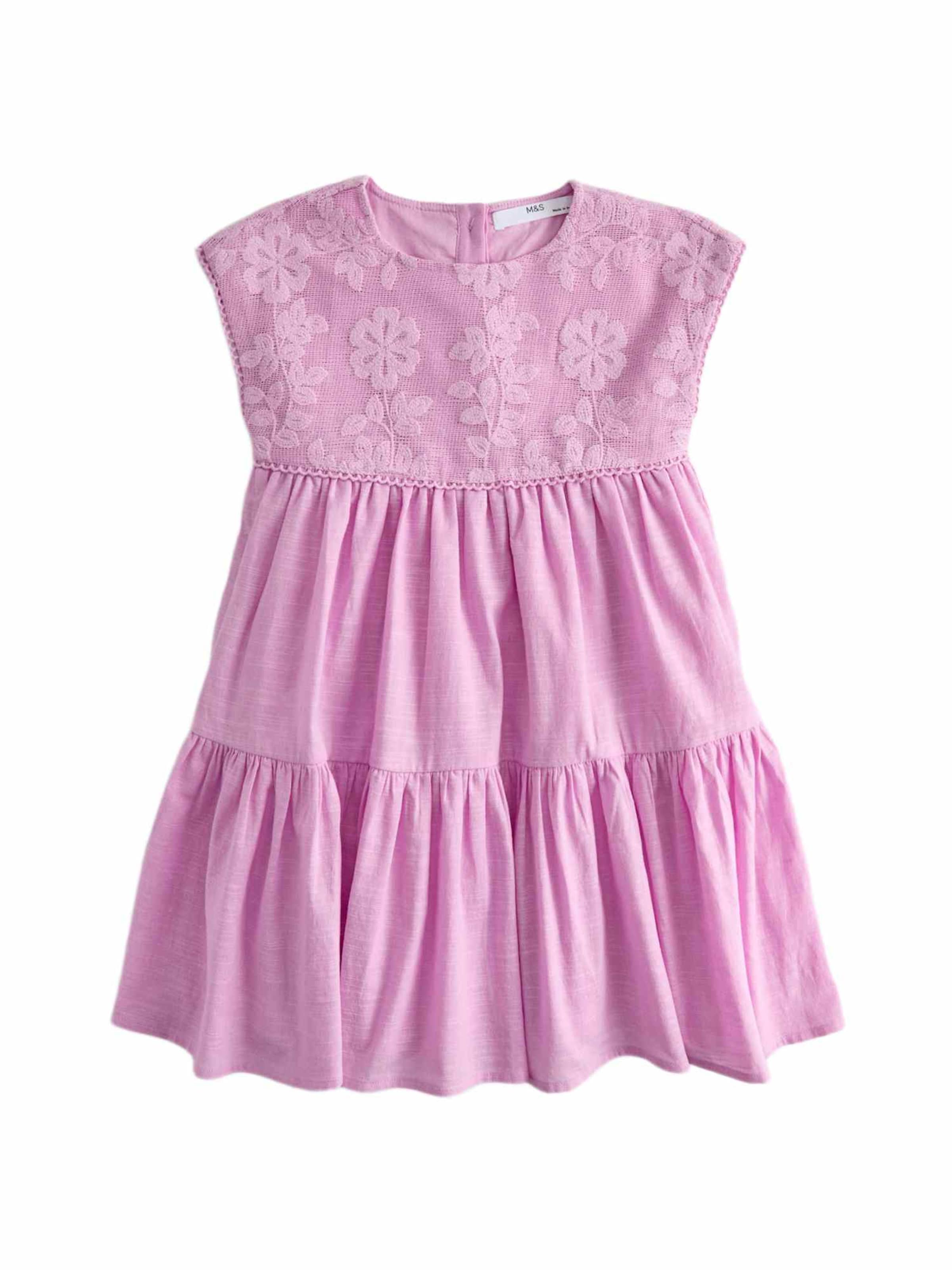 Marks & Spencer Jurk in Roze: voorkant