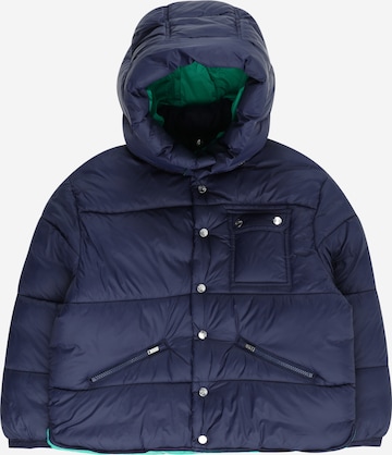 UNITED COLORS OF BENETTON Jacke in Blau: predná strana