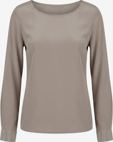 Posh Gear - Blusa 'Seidenbluse Rotondoseta' en gris: frente