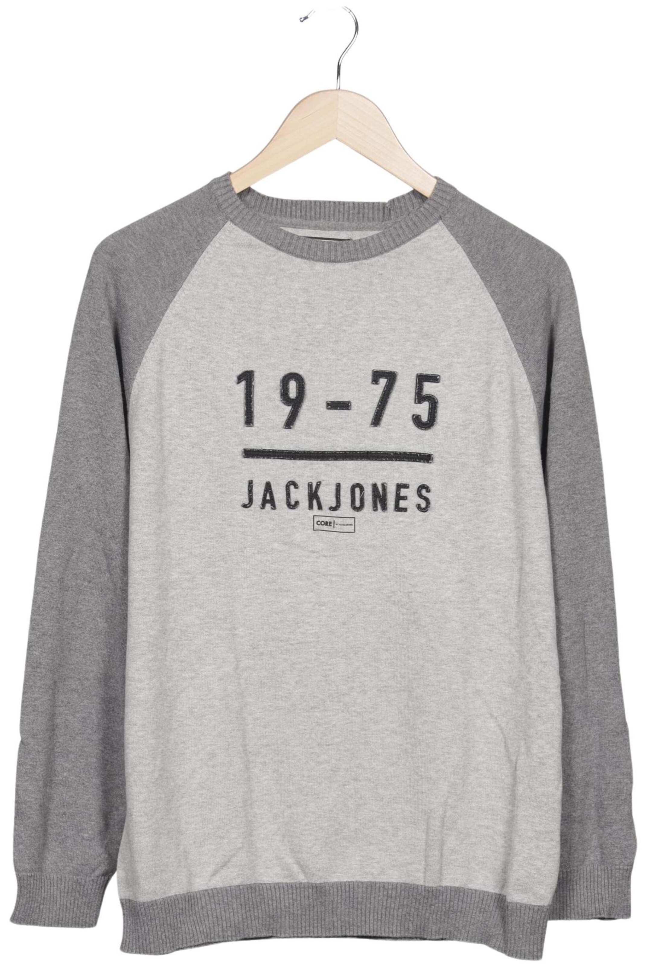 JACK & JONES Pullover L in Grau: Vorderseite
