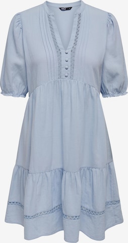 Robe 'MELODI' ONLY en bleu : devant