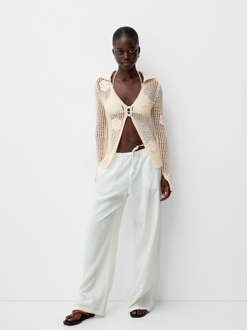 Cardigan Bershka en beige