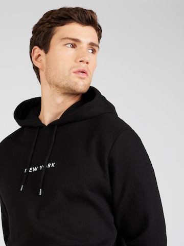 River Island Sweatshirts 'New York' in Schwarz