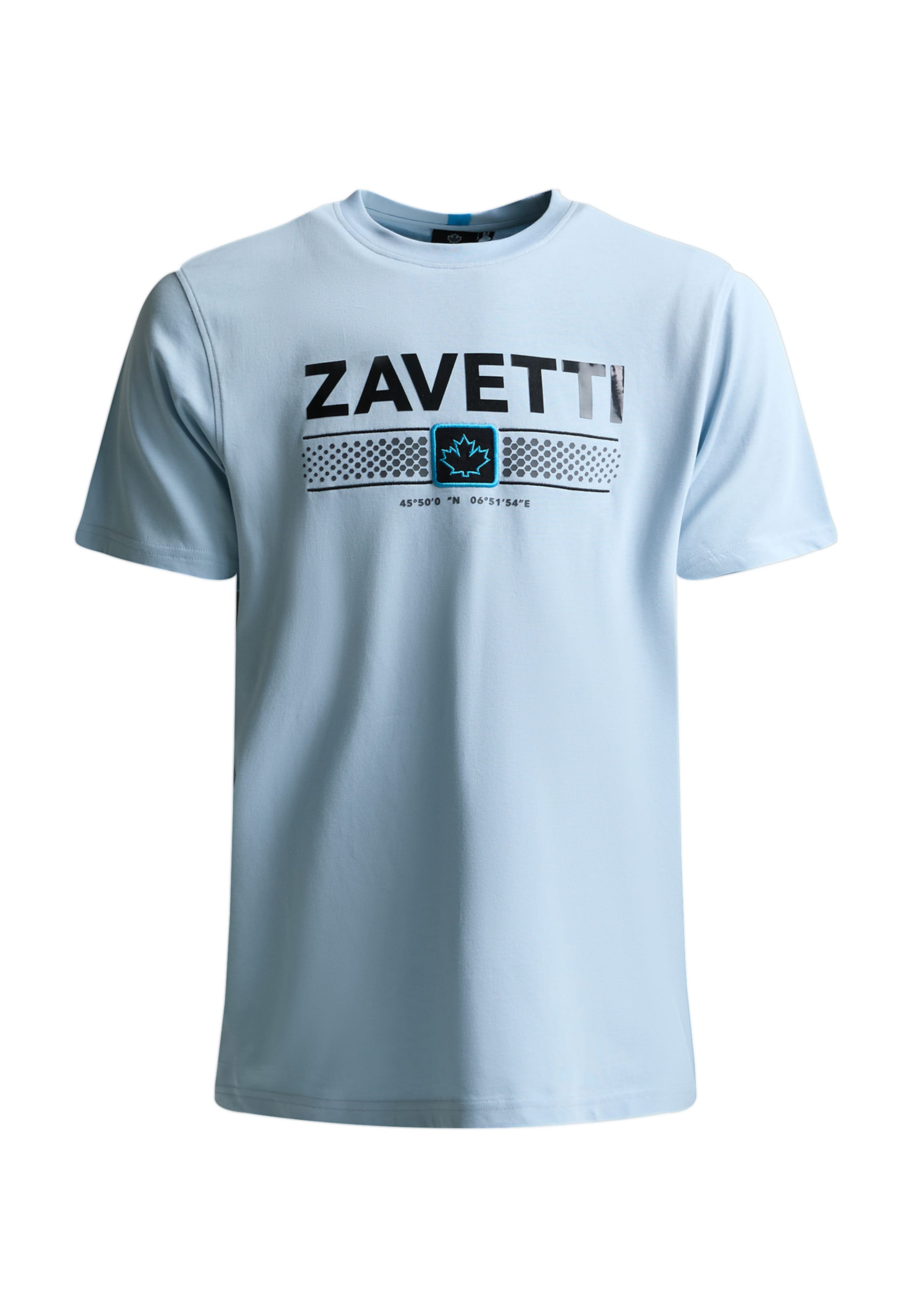 T-Shirt 'VIARELLO' Zavetti Canada en bleu : devant