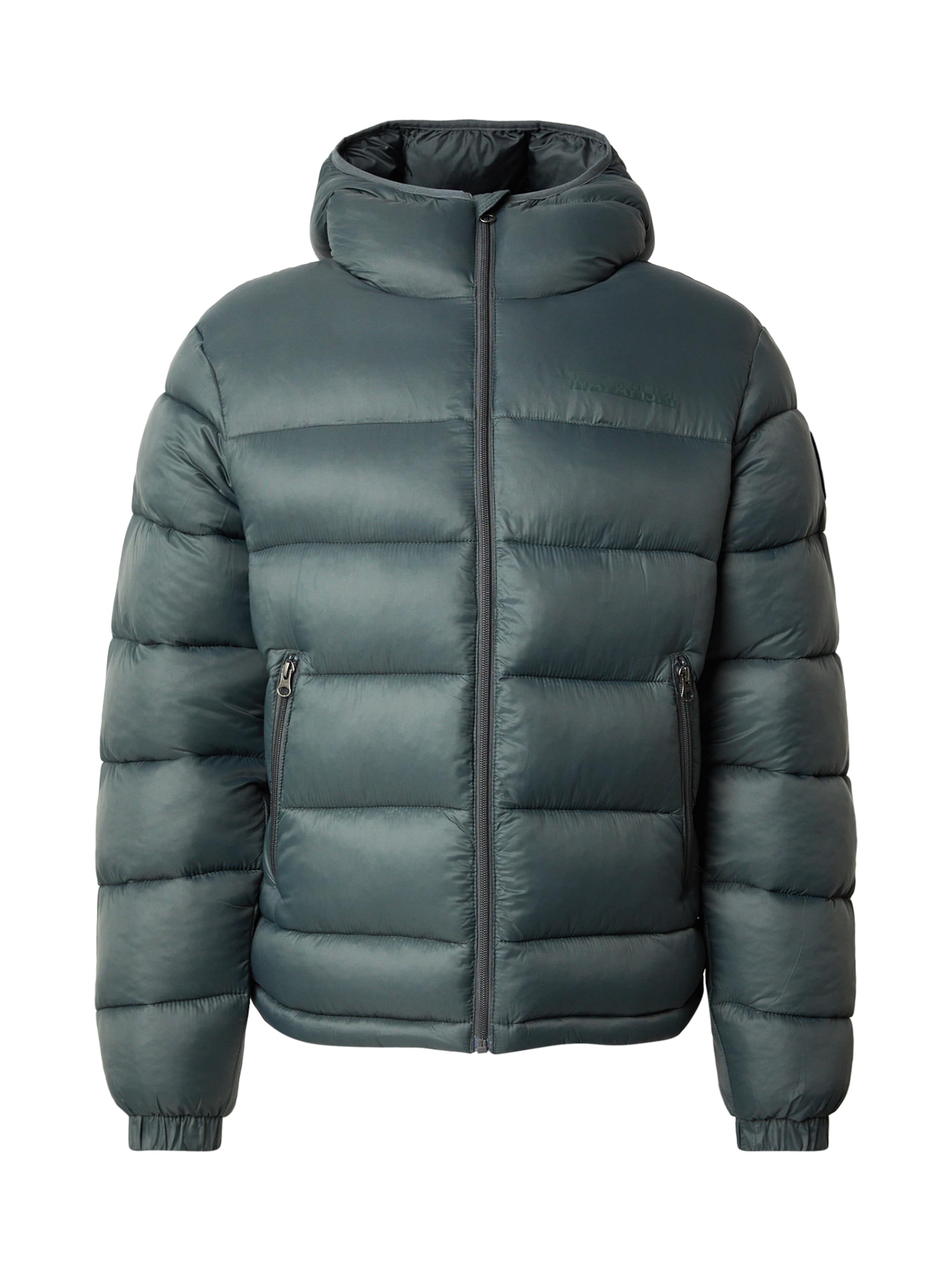 NAPAPIJRI Téli dzseki 'ARNEL 1' - zöld: elől