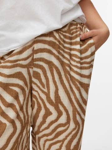 Vero Moda Curve regular Bukser 'FRIGA' i beige