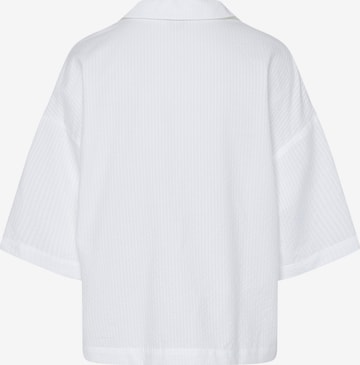 Hanro T-Shirt ' Urban Casuals ' in Weiß