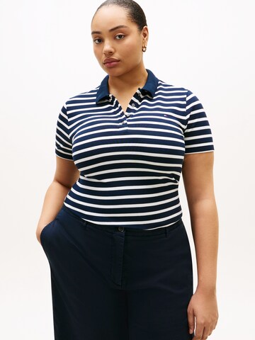 Tommy Hilfiger Curve Shirt '1985' in Blue: front