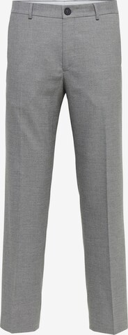 SELECTED HOMME Regular Pantalon 'Logan' in Grijs: voorkant