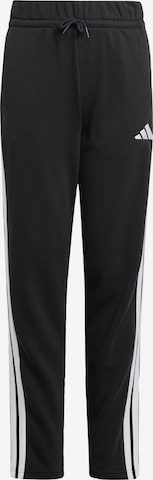 ADIDAS SPORTSWEAR - Pantalón deportivo 'Essentials' en negro: frente