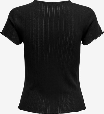 Tricou 'Carlotta' de la ONLY pe negru