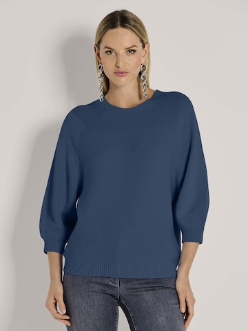 MADELEINE Trui in Blauw: voorkant