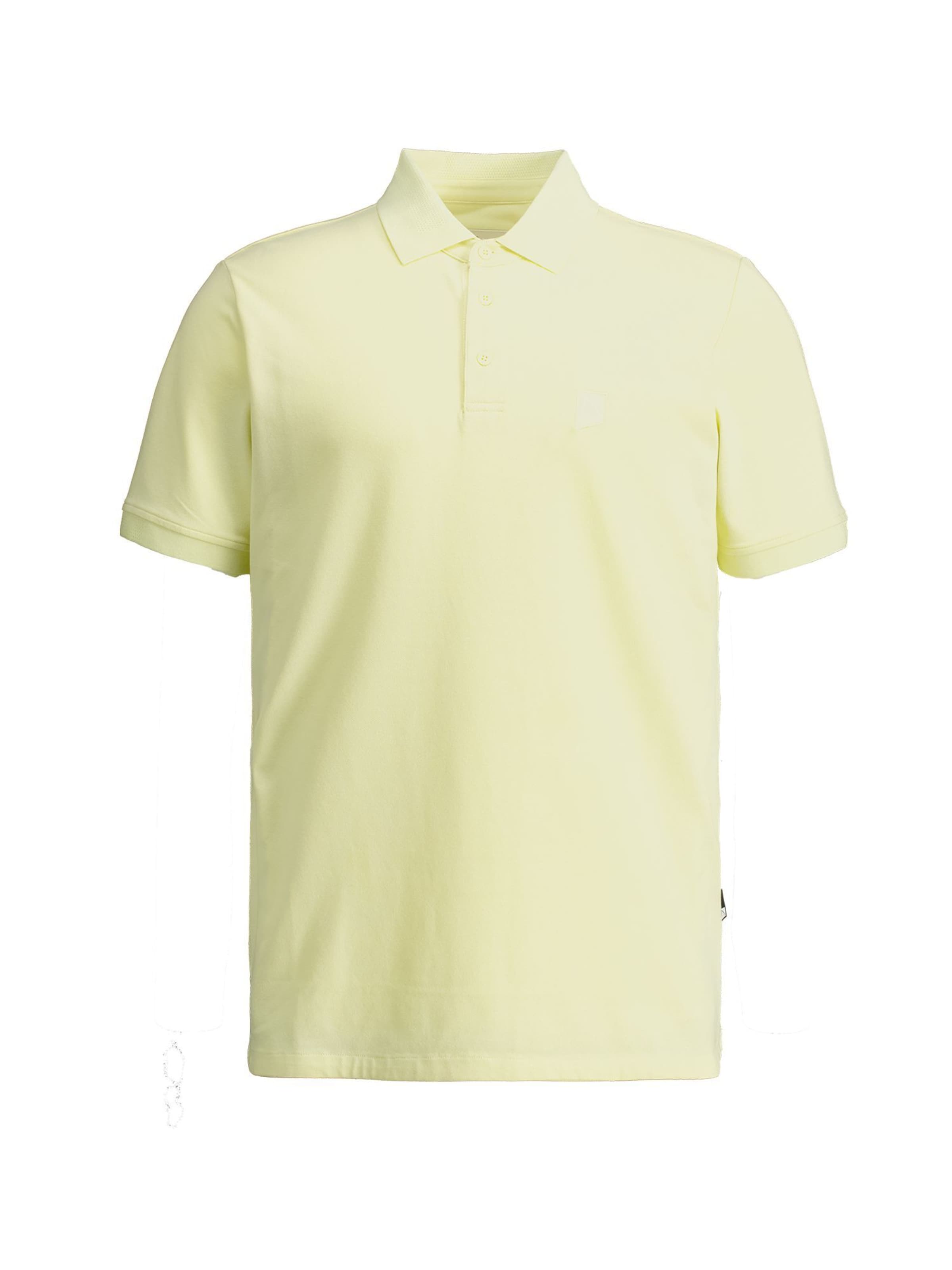 CHASIN' Poloshirt 'Nael' in Gelb: Vorderseite