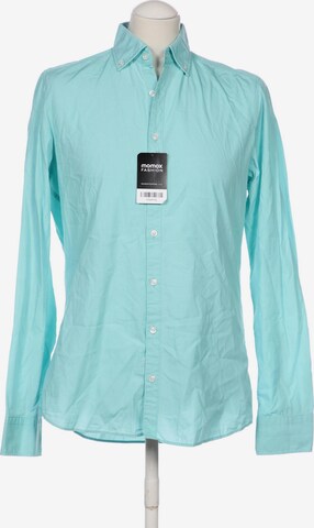 OLYMP Button Up Shirt in M in Green: front
