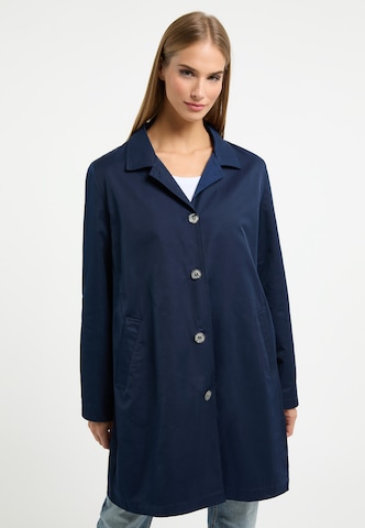 Frieda & Freddies NY Between-Seasons Coat 'Scarlett Neo' in Blue: front